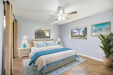 Step inside to discover a masterfully reimagined villa where on IMG Academies Golf and Country Club in Florida - for sale on GolfHomes.com, golf home, golf lot
