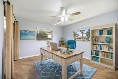 Step inside to discover a masterfully reimagined villa where on IMG Academies Golf and Country Club in Florida - for sale on GolfHomes.com, golf home, golf lot