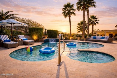 Discover resort-style luxury in the prestigious, gated Corte on Corte Bella Golf Club in Arizona - for sale on GolfHomes.com, golf home, golf lot