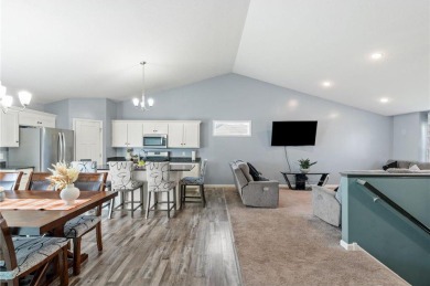 Step inside this inviting 3-level split perfectly set in a quiet on The Links At Northfork in Minnesota - for sale on GolfHomes.com, golf home, golf lot