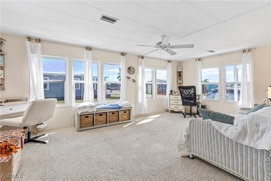 Welcome Home to Tamiami Village 55+! This beautifully maintained on Six Lakes Country Club in Florida - for sale on GolfHomes.com, golf home, golf lot