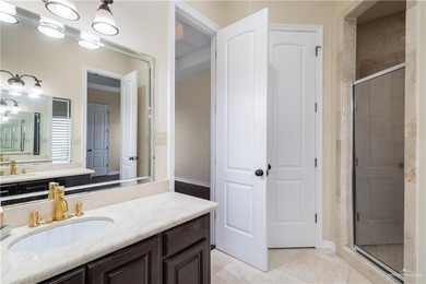 Mediterranean beauty in Los Lagos - and the golf course is on Los Lagos Golf Club in Texas - for sale on GolfHomes.com, golf home, golf lot