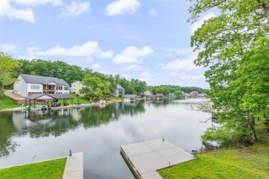 Welcome to your dream Lodge-like home nestled on a sprawling on Raintree Country Club in Missouri - for sale on GolfHomes.com, golf home, golf lot