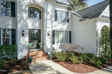 This jewel of an Estate Home is perfectly situated on a corner on Brier Creek Country Club in North Carolina - for sale on GolfHomes.com, golf home, golf lot