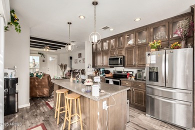 Amazing Oversized Inside Corner Lot On The Green!! One Of A on Palm Creek Golf and RV Resort in Arizona - for sale on GolfHomes.com, golf home, golf lot