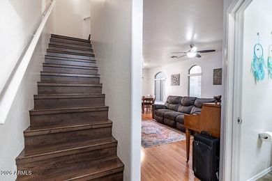 Located within the sought-after Augusta Ranch golf community on Augusta Ranch Golf Club in Arizona - for sale on GolfHomes.com, golf home, golf lot