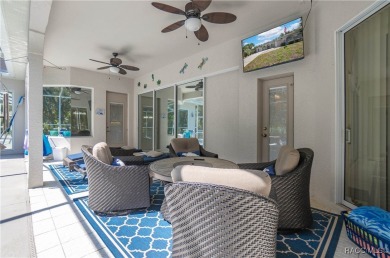 Value-Packed Cypress Village Pool Home with Endless Entertaining on Sugarmill Woods Golf and Country Club in Florida - for sale on GolfHomes.com, golf home, golf lot