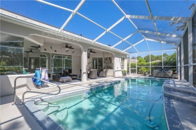 Value-Packed Cypress Village Pool Home with Endless Entertaining on Sugarmill Woods Golf and Country Club in Florida - for sale on GolfHomes.com, golf home, golf lot