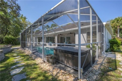 Value-Packed Cypress Village Pool Home with Endless Entertaining on Sugarmill Woods Golf and Country Club in Florida - for sale on GolfHomes.com, golf home, golf lot