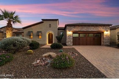 Experience elevated desert living in this HIGHLY UPGRADED on Trilogy Golf Club At Vistancia in Arizona - for sale on GolfHomes.com, golf home, golf lot