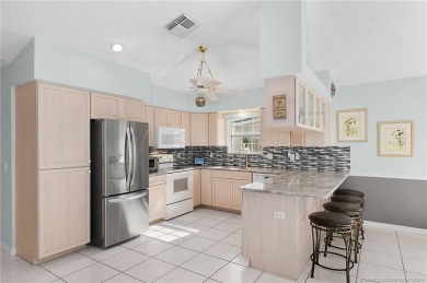 Gorgeous, light-filled open concept single story frame stucco on Island Dunes Country Club in Florida - for sale on GolfHomes.com, golf home, golf lot