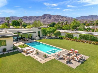 Discover a Piece of History in This Stunning Home Behind Private on Tamarisk Country Club in California - for sale on GolfHomes.com, golf home, golf lot