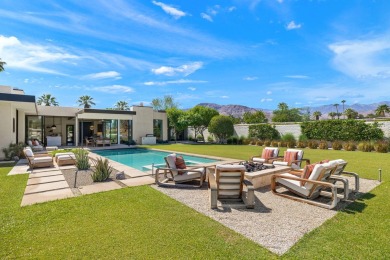 Discover a Piece of History in This Stunning Home Behind Private on Tamarisk Country Club in California - for sale on GolfHomes.com, golf home, golf lot