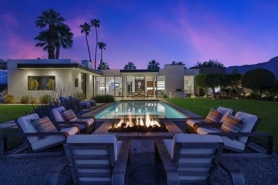 Discover a Piece of History in This Stunning Home Behind Private on Tamarisk Country Club in California - for sale on GolfHomes.com, golf home, golf lot