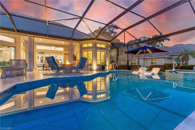 ESTATE HOME w/ IMMEDIATE GOLF AVAILABLE ON SIGNATURE HOLE IN THE on Estero Country Club in Florida - for sale on GolfHomes.com, golf home, golf lot