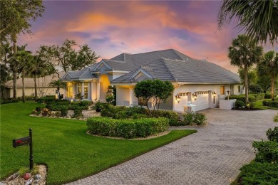 ESTATE HOME w/ IMMEDIATE GOLF AVAILABLE ON SIGNATURE HOLE IN THE on Estero Country Club in Florida - for sale on GolfHomes.com, golf home, golf lot