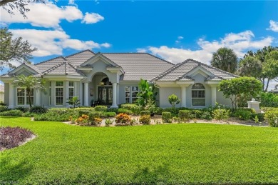 ESTATE HOME w/ IMMEDIATE GOLF AVAILABLE ON SIGNATURE HOLE IN THE on Estero Country Club in Florida - for sale on GolfHomes.com, golf home, golf lot