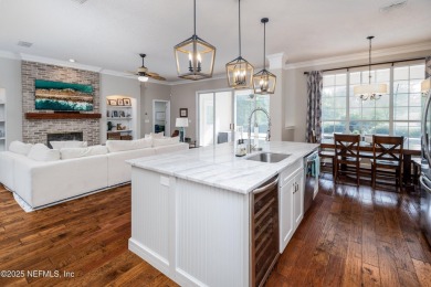 Located in the sought-after, golf cart friendly, St Johns Golf & on St. Johns Golf and Country Club in Florida - for sale on GolfHomes.com, golf home, golf lot