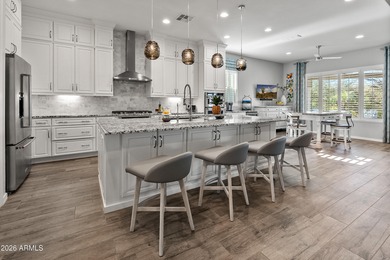 Mountain-side extended Journey plan perfectly positioned along on Copper Canyon Golf Club in Arizona - for sale on GolfHomes.com, golf home, golf lot