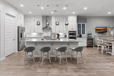 Mountain-side extended Journey plan perfectly positioned along on Copper Canyon Golf Club in Arizona - for sale on GolfHomes.com, golf home, golf lot