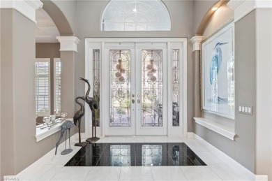 ESTATE HOME w/ IMMEDIATE GOLF AVAILABLE ON SIGNATURE HOLE IN THE on Estero Country Club in Florida - for sale on GolfHomes.com, golf home, golf lot