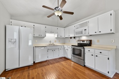 Move-in ready! This charming 3BR/2BA ranch sits on a level on Lakeview Golf Course in South Carolina - for sale on GolfHomes.com, golf home, golf lot