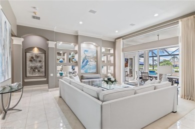 ESTATE HOME w/ IMMEDIATE GOLF AVAILABLE ON SIGNATURE HOLE IN THE on Estero Country Club in Florida - for sale on GolfHomes.com, golf home, golf lot