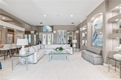 ESTATE HOME w/ IMMEDIATE GOLF AVAILABLE ON SIGNATURE HOLE IN THE on Estero Country Club in Florida - for sale on GolfHomes.com, golf home, golf lot