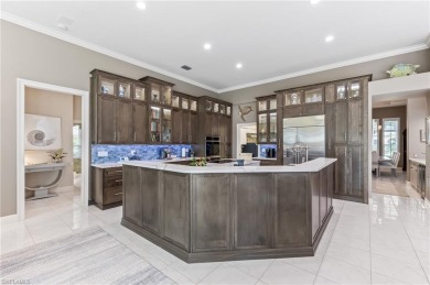ESTATE HOME w/ IMMEDIATE GOLF AVAILABLE ON SIGNATURE HOLE IN THE on Estero Country Club in Florida - for sale on GolfHomes.com, golf home, golf lot