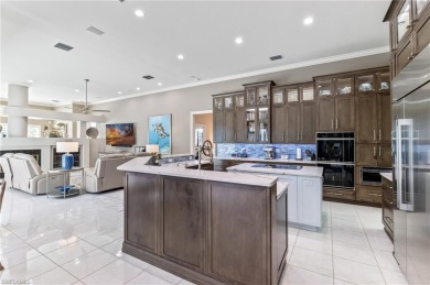 ESTATE HOME w/ IMMEDIATE GOLF AVAILABLE ON SIGNATURE HOLE IN THE on Estero Country Club in Florida - for sale on GolfHomes.com, golf home, golf lot