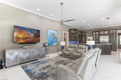 ESTATE HOME w/ IMMEDIATE GOLF AVAILABLE ON SIGNATURE HOLE IN THE on Estero Country Club in Florida - for sale on GolfHomes.com, golf home, golf lot