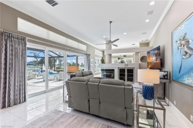 ESTATE HOME w/ IMMEDIATE GOLF AVAILABLE ON SIGNATURE HOLE IN THE on Estero Country Club in Florida - for sale on GolfHomes.com, golf home, golf lot