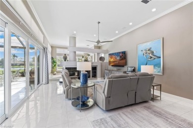 ESTATE HOME w/ IMMEDIATE GOLF AVAILABLE ON SIGNATURE HOLE IN THE on Estero Country Club in Florida - for sale on GolfHomes.com, golf home, golf lot