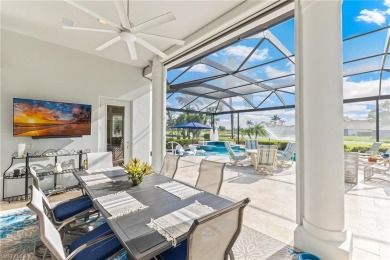 ESTATE HOME w/ IMMEDIATE GOLF AVAILABLE ON SIGNATURE HOLE IN THE on Estero Country Club in Florida - for sale on GolfHomes.com, golf home, golf lot