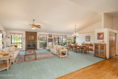 Beautiful custom built home that overlooks the Prescott Country on Prescott Golf and Country Club in Arizona - for sale on GolfHomes.com, golf home, golf lot