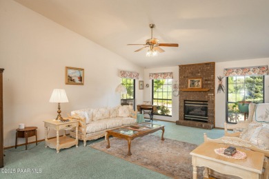 Beautiful custom built home that overlooks the Prescott Country on Prescott Golf and Country Club in Arizona - for sale on GolfHomes.com, golf home, golf lot