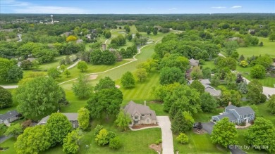 Beautiful brick estate with fabulous golf course location. Backs on Turnberry Country Club in Illinois - for sale on GolfHomes.com, golf home, golf lot