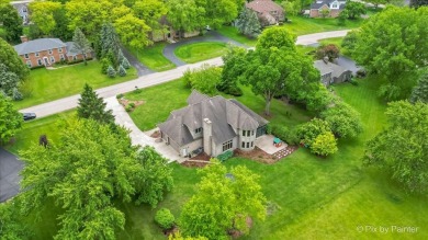 Beautiful brick estate with fabulous golf course location. Backs on Turnberry Country Club in Illinois - for sale on GolfHomes.com, golf home, golf lot