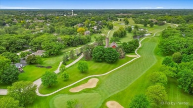 Beautiful brick estate with fabulous golf course location. Backs on Turnberry Country Club in Illinois - for sale on GolfHomes.com, golf home, golf lot