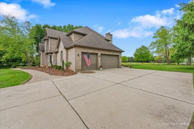 Beautiful brick estate with fabulous golf course location. Backs on Turnberry Country Club in Illinois - for sale on GolfHomes.com, golf home, golf lot