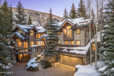 Situated on a quiet cul-de-sac in the coveted Vail Golf Course on Vail Golf Club in Colorado - for sale on GolfHomes.com, golf home, golf lot