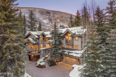 Situated on a quiet cul-de-sac in the coveted Vail Golf Course on Vail Golf Club in Colorado - for sale on GolfHomes.com, golf home, golf lot