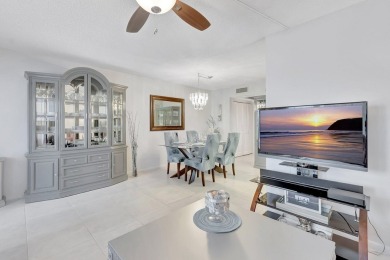 Step into this beautifully furnished 1-bedroom, 1.5-bathroom on Hillsboro Pines Golf in Florida - for sale on GolfHomes.com, golf home, golf lot