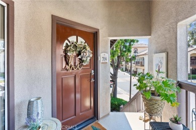 Welcome to this exquisite two-bedroom upstairs, end-unit in the on Tustin Ranch Golf Club in California - for sale on GolfHomes.com, golf home, golf lot