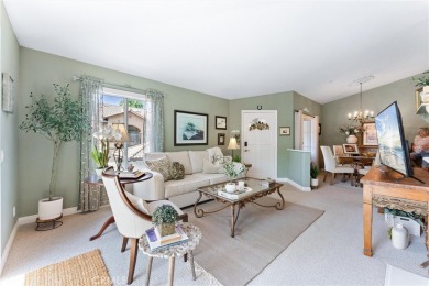 Welcome to this exquisite two-bedroom upstairs, end-unit in the on Tustin Ranch Golf Club in California - for sale on GolfHomes.com, golf home, golf lot