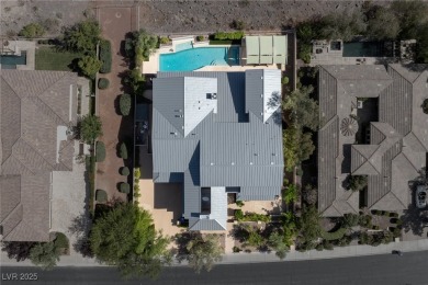 Desert Contemporary estate in the prestigious, double-gated on Anthem Country Club in Nevada - for sale on GolfHomes.com, golf home, golf lot