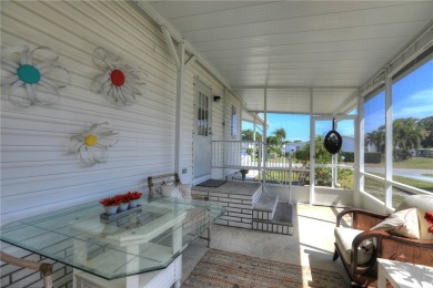 2002 Perimeter lot home. With 3-bed, 2-bath featuring desirable on Barefoot Bay Golf Course in Florida - for sale on GolfHomes.com, golf home, golf lot