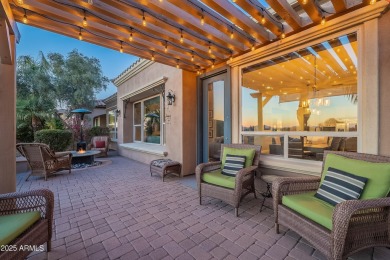 This Positano floorplan home with 180-degree views from the 13th on Encanterra Country Club in Arizona - for sale on GolfHomes.com, golf home, golf lot