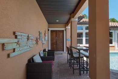 This impeccable Mediterranean home is located at the end of a on Regatta Bay Golf and Country Club in Florida - for sale on GolfHomes.com, golf home, golf lot