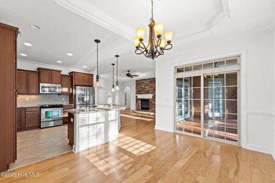 Beautifully built by Trusst, this freshly painted townhome is on Cape Fear National At Brunswick Forest in North Carolina - for sale on GolfHomes.com, golf home, golf lot